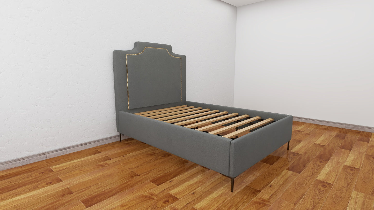 HAROLD Upholstered Bed Frame Astro Foam