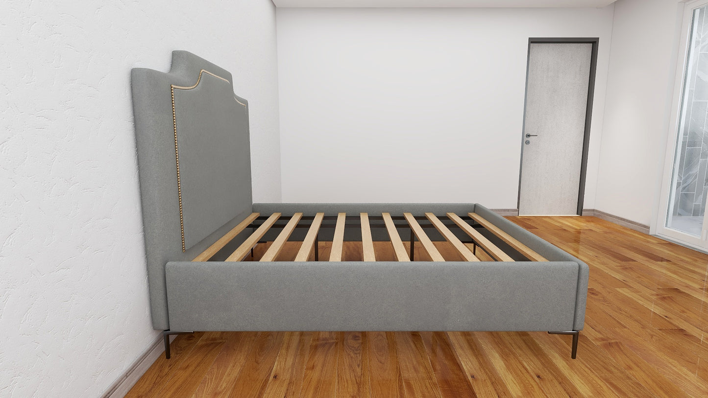 HAROLD Upholstered Bed Frame Astro Foam