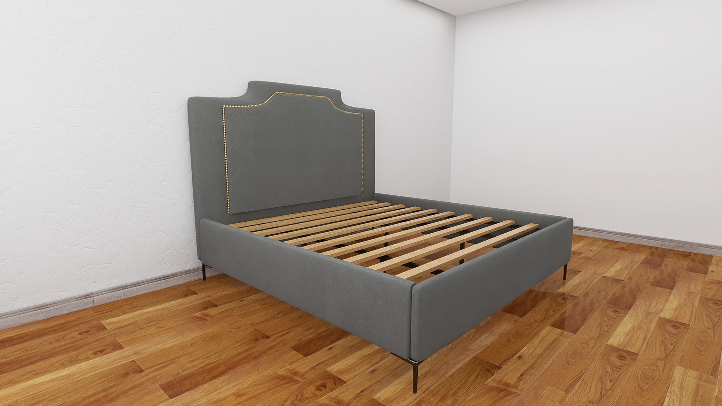 HAROLD Upholstered Bed Frame Astro Foam