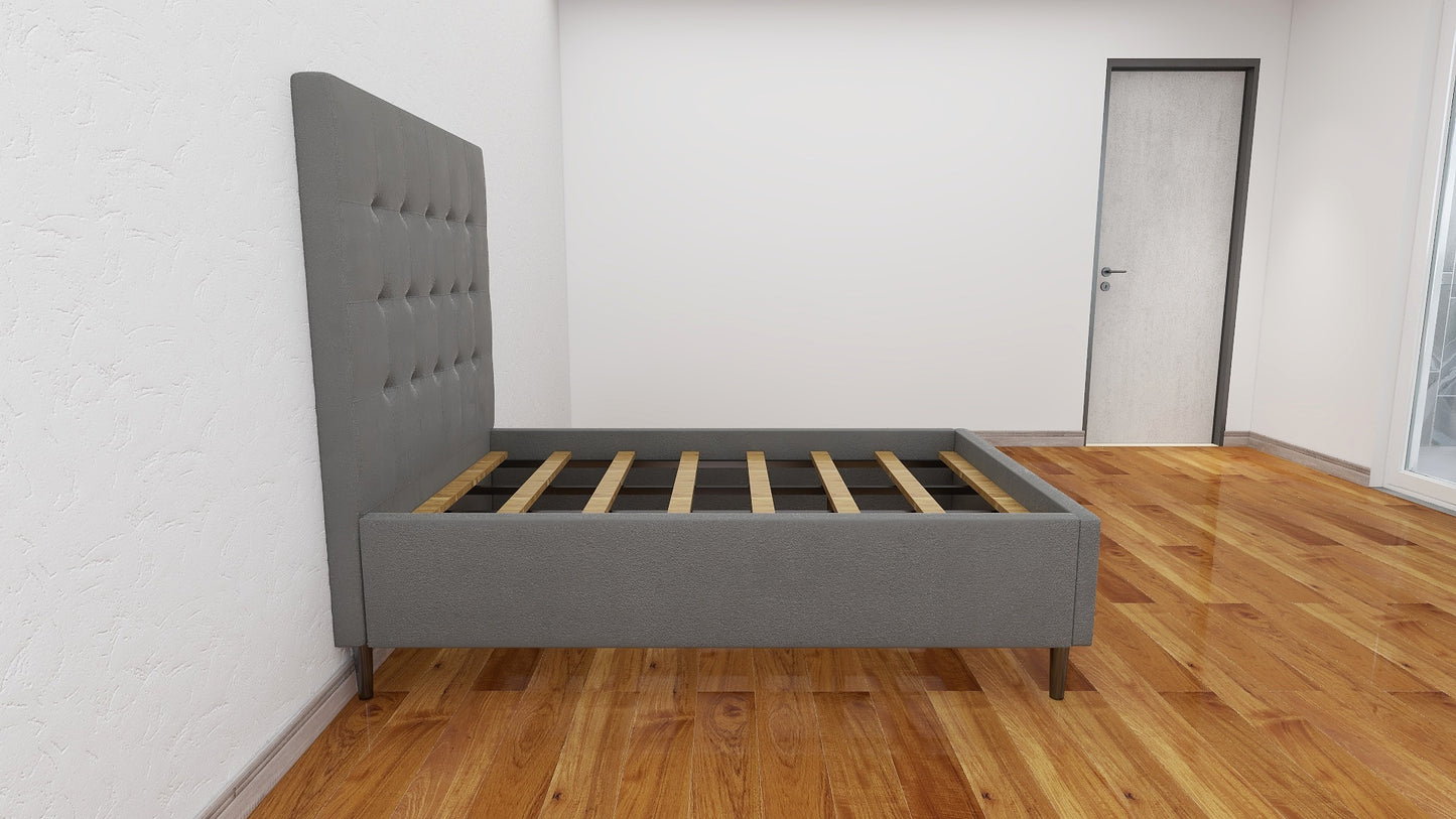 HARRY Upholstered Bed Frame Astro Foam