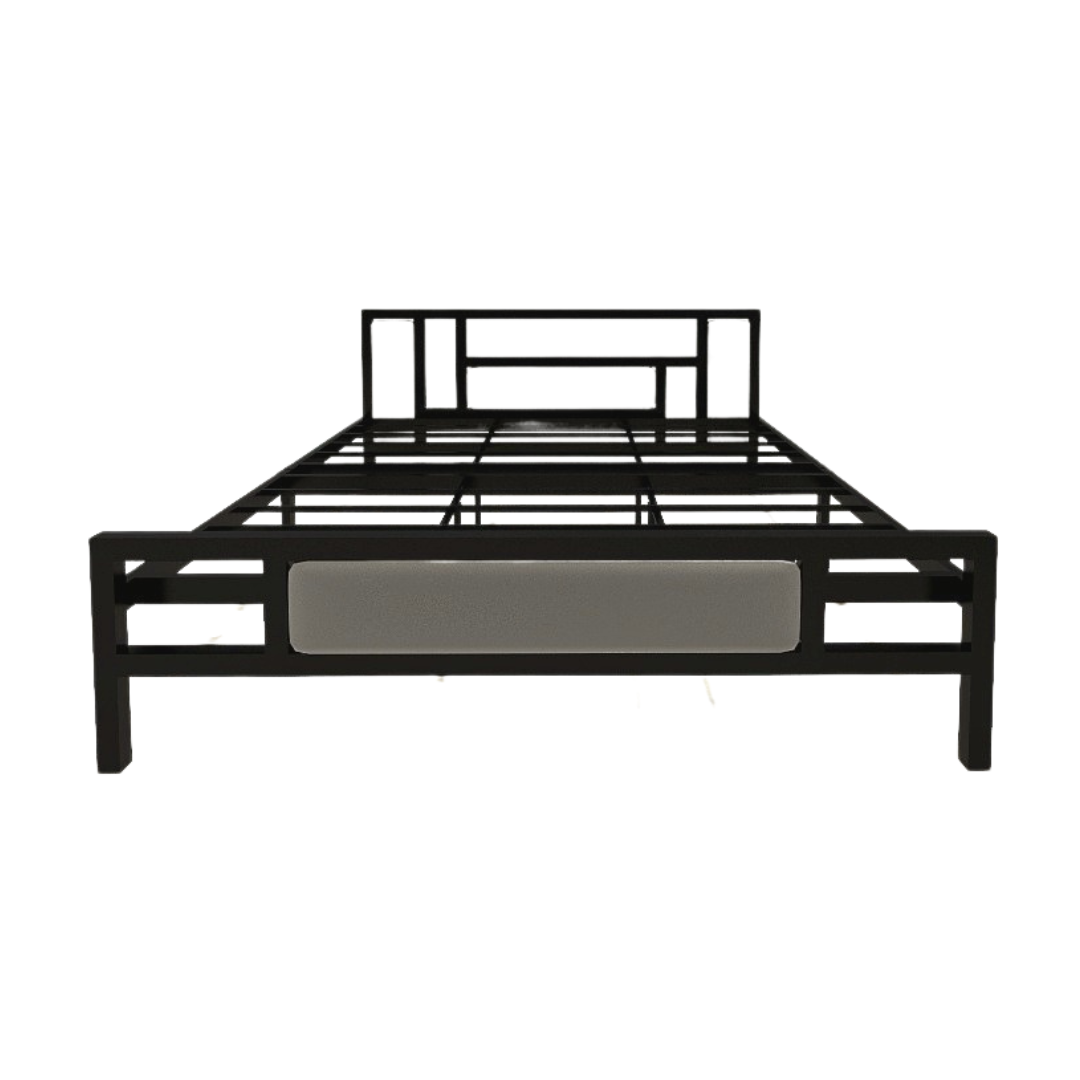 JAMES Single Metal Bed Frame Astro Foam