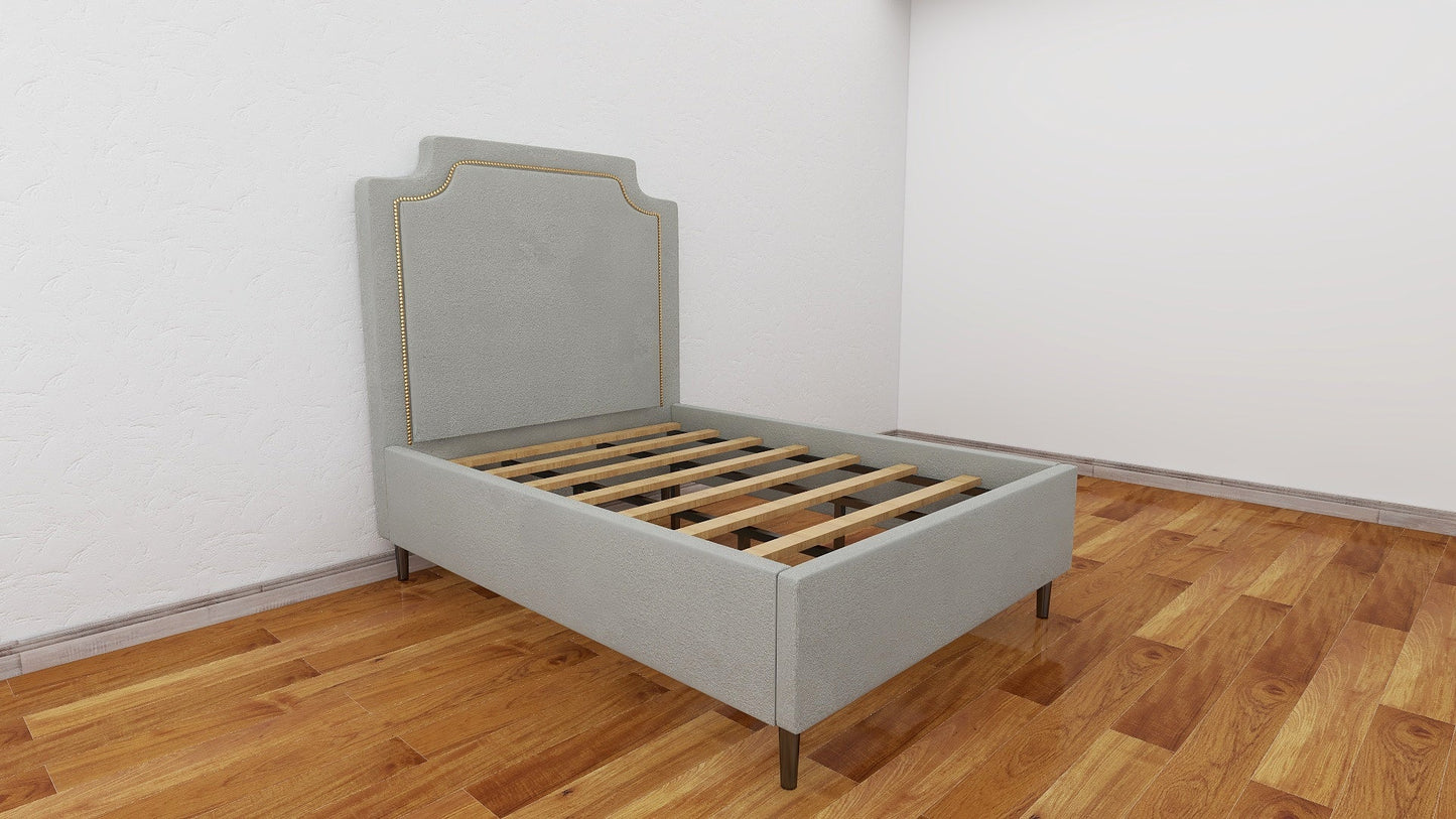HAROLD Upholstered Bed Frame Astro Foam