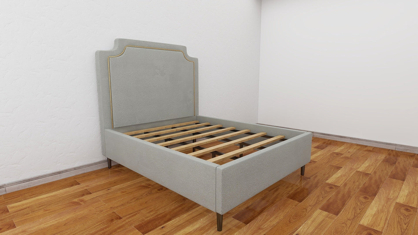 HAROLD Upholstered Bed Frame Astro Foam