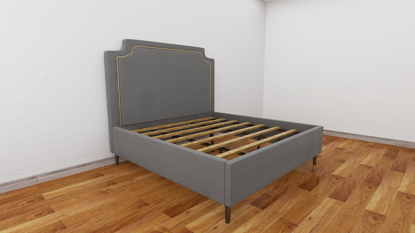 HAROLD Upholstered Bed Frame Astro Foam
