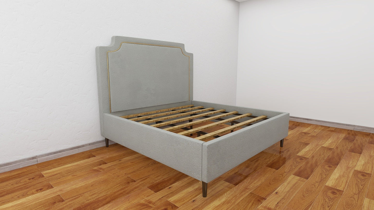 HAROLD Upholstered Bed Frame Astro Foam