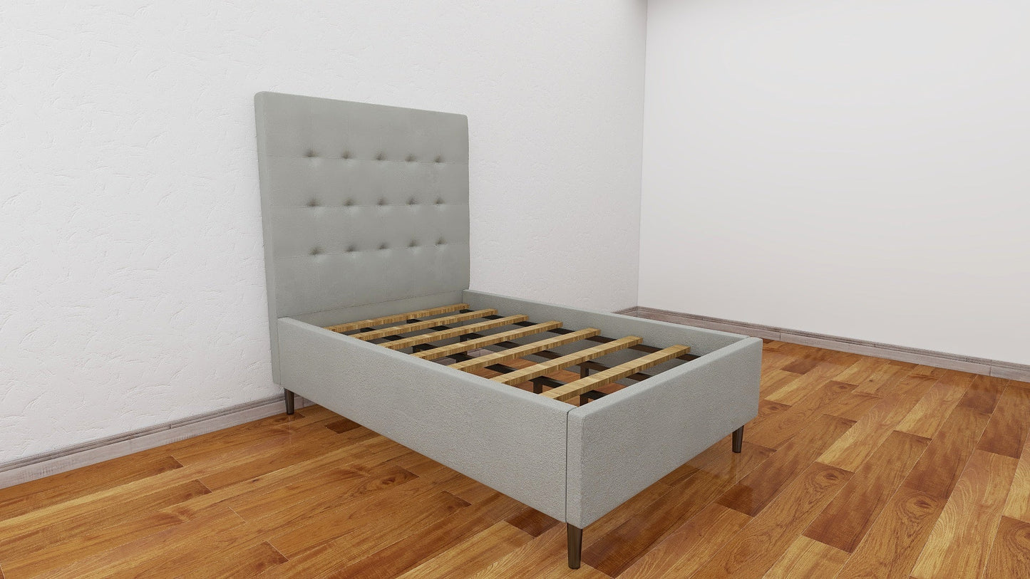 HARRY Upholstered Bed Frame Astro Foam