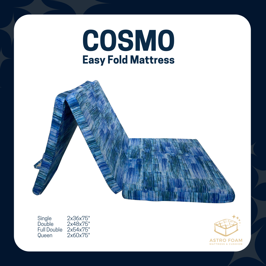 COSMO Trifold Mattress Astro Foam