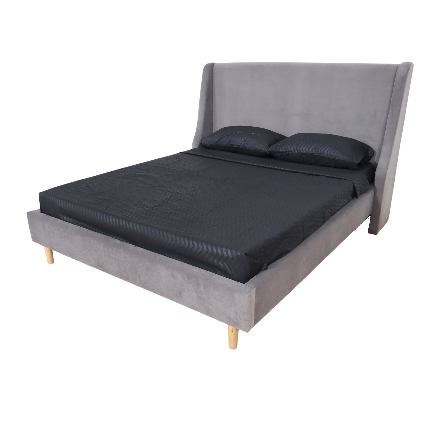 ROMAN Upholstered Bed Frame AF Home