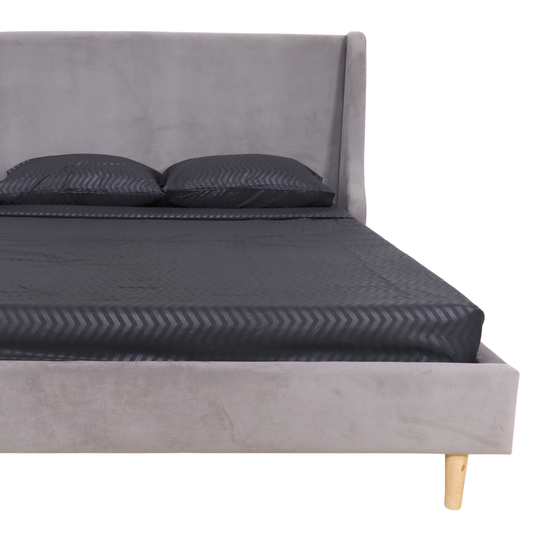 ROMAN Upholstered Bed Frame AF Home