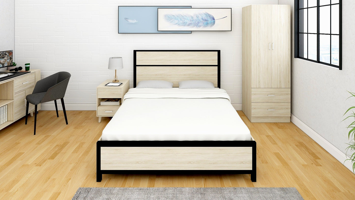 ALMIRA v2 Single Metal Bed Frame Astro Foam