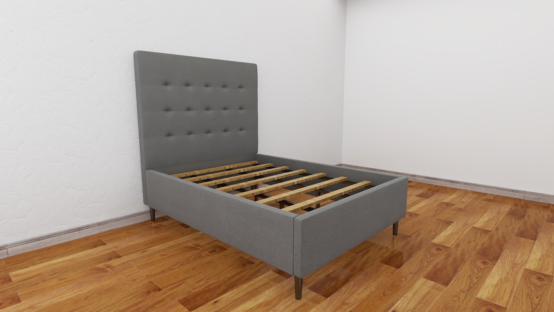 HARRY Upholstered Bed Frame Astro Foam