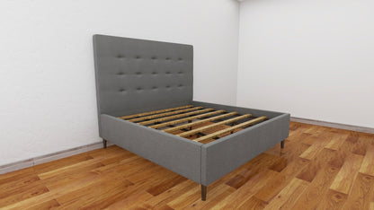 HARRY Upholstered Bed Frame Astro Foam