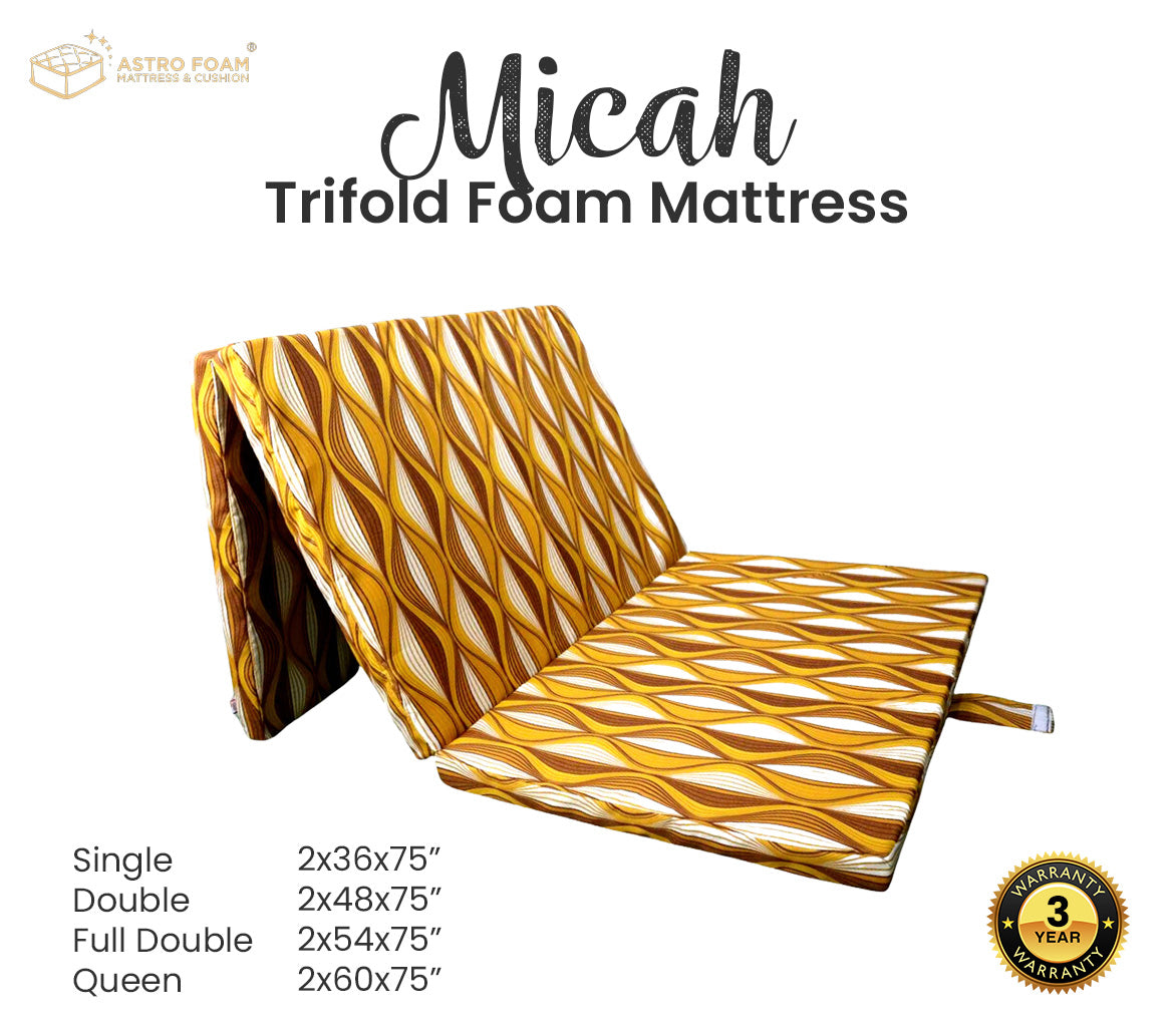 MICAH Trifold Mattress Astro Foam