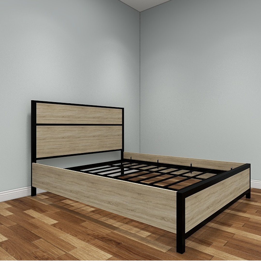 ALMIRA v1 Single Metal Bed Frame Astro Foam